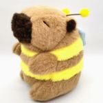 Showcase Capybara  Bumblebee Plush with Pull String  Wings