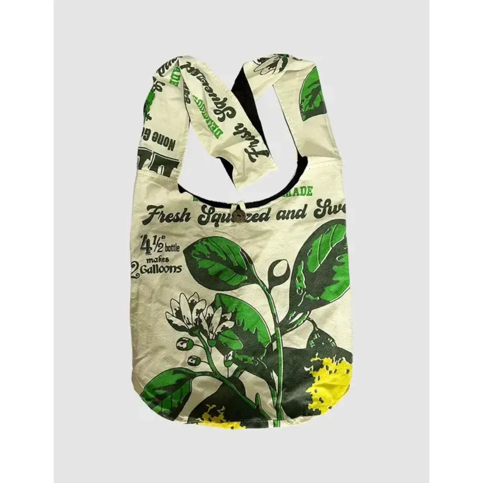 Kathmandu Imports Print Cotton Hobo Sling Bag