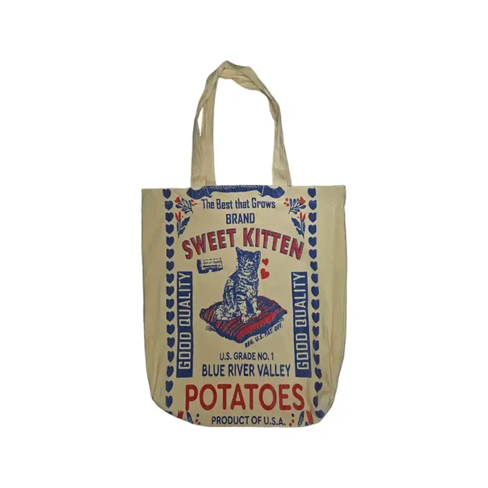Kathmandu Imports Print Cotton Tote Bag