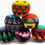 Pinhincha Multicolored Crochet Footbag Hacky