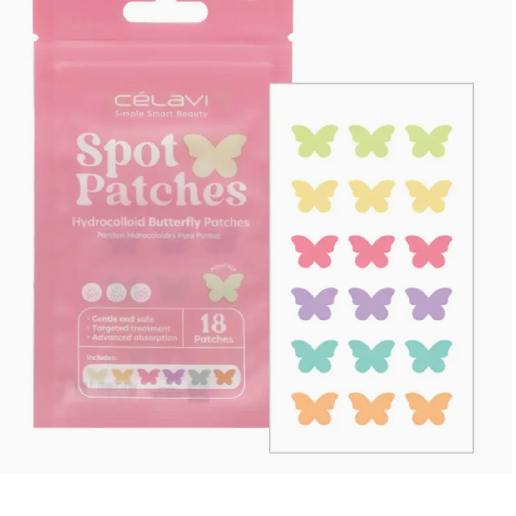 PINEAPPLE Beauty AP021 Butterfly Acne Hydrocolloid Spot Patches
