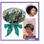 PINEAPPLE Beauty 66033 Adjustable Tie Silky Satin Bonnet Green