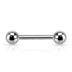Hollywood Body Jewelry T23B Impt Grd Titan Ext Thread BB