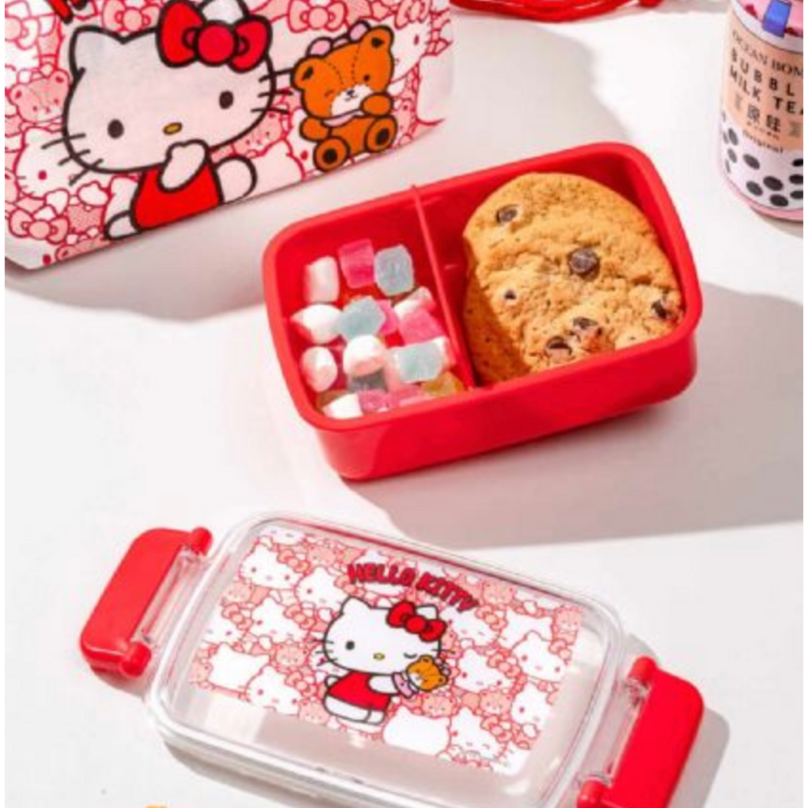 Clever Idiots CISK-SR-659461 Hello Kitty Lunch Box 15.22oz (Friends)