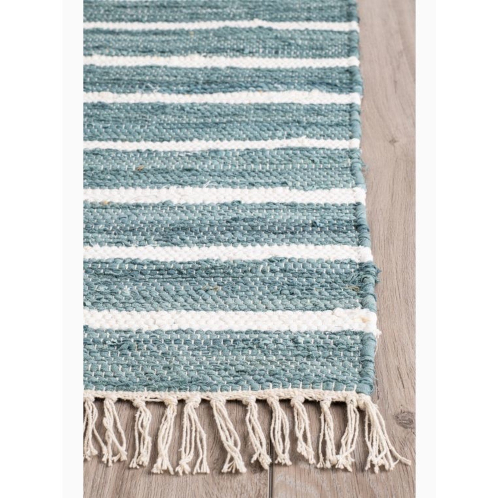 Fab Habitat Khanti Teal Rug