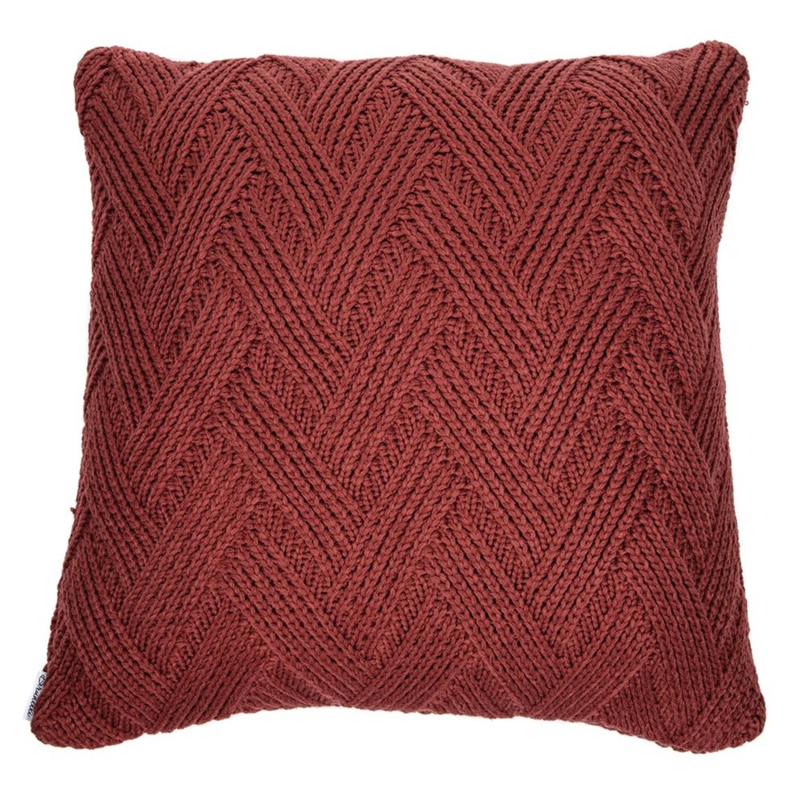 Brunelli Zig Zag pillow - Terracotta