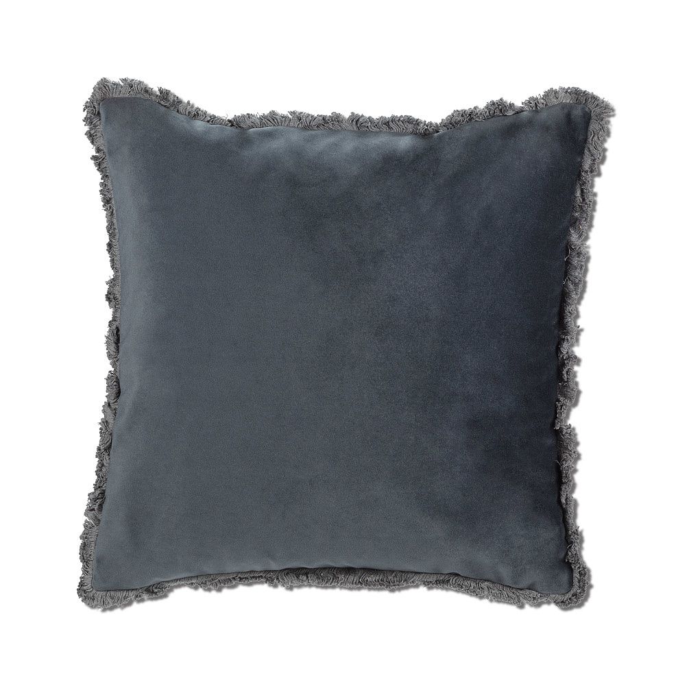 Velvet Fringe Pillow Harbour Rose Boutique