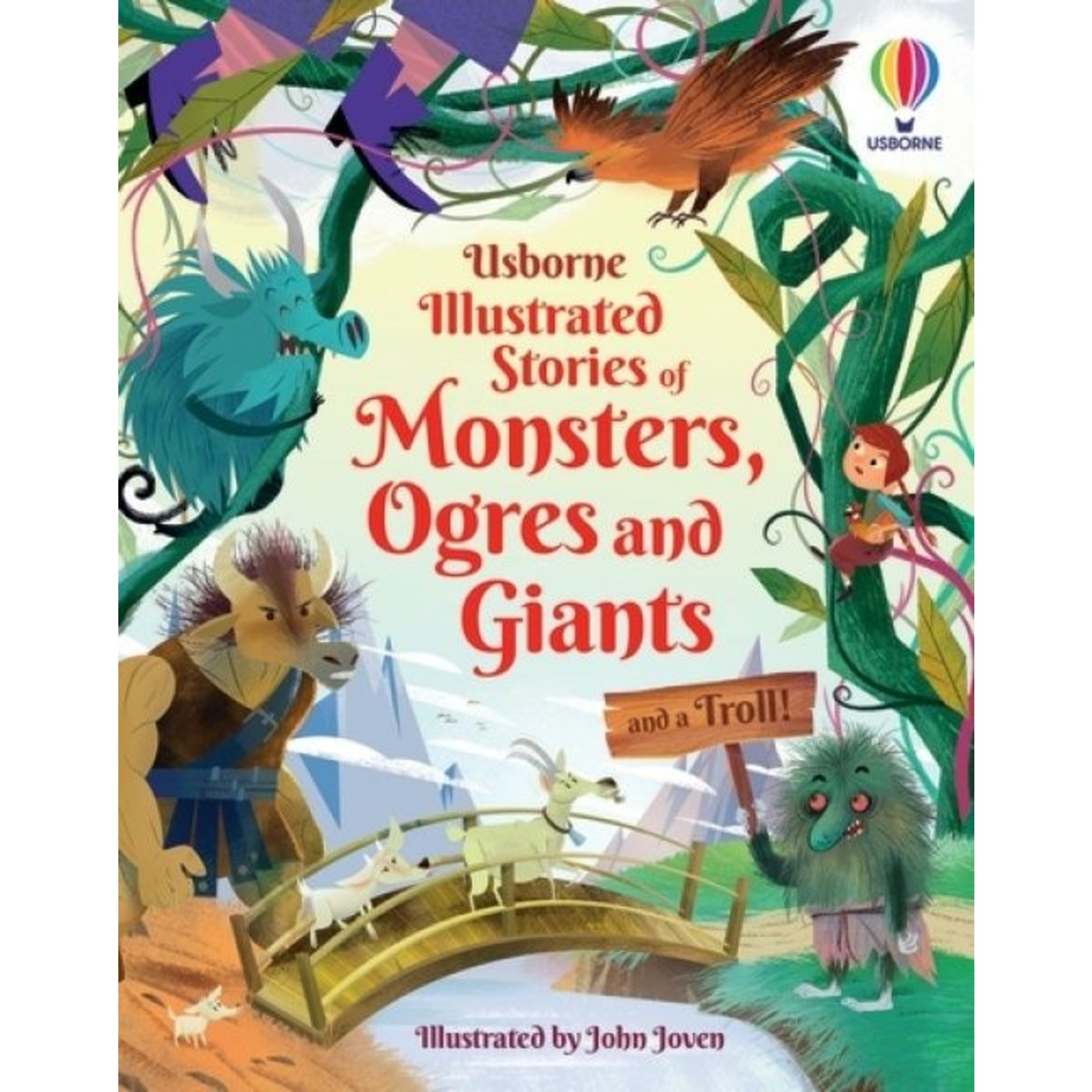 Harper Collins Usborne Illustrated Stories of Monsters, Ogres & Giants