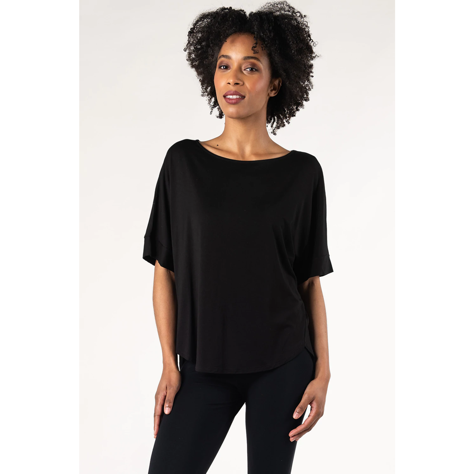 Laura Relaxed Fit Blouse Black