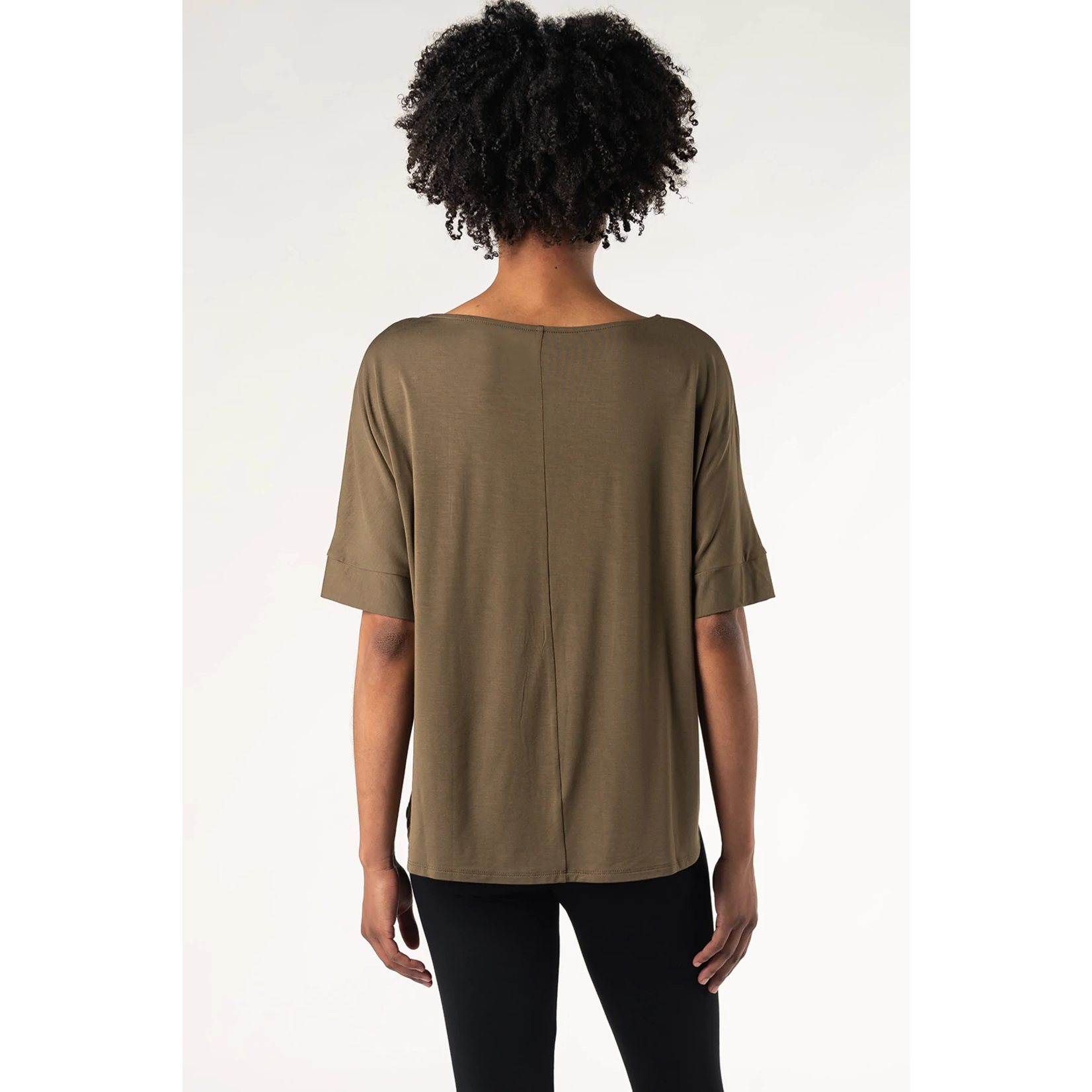 Terrera Laura Relaxed Fit Blouse Deep Olive