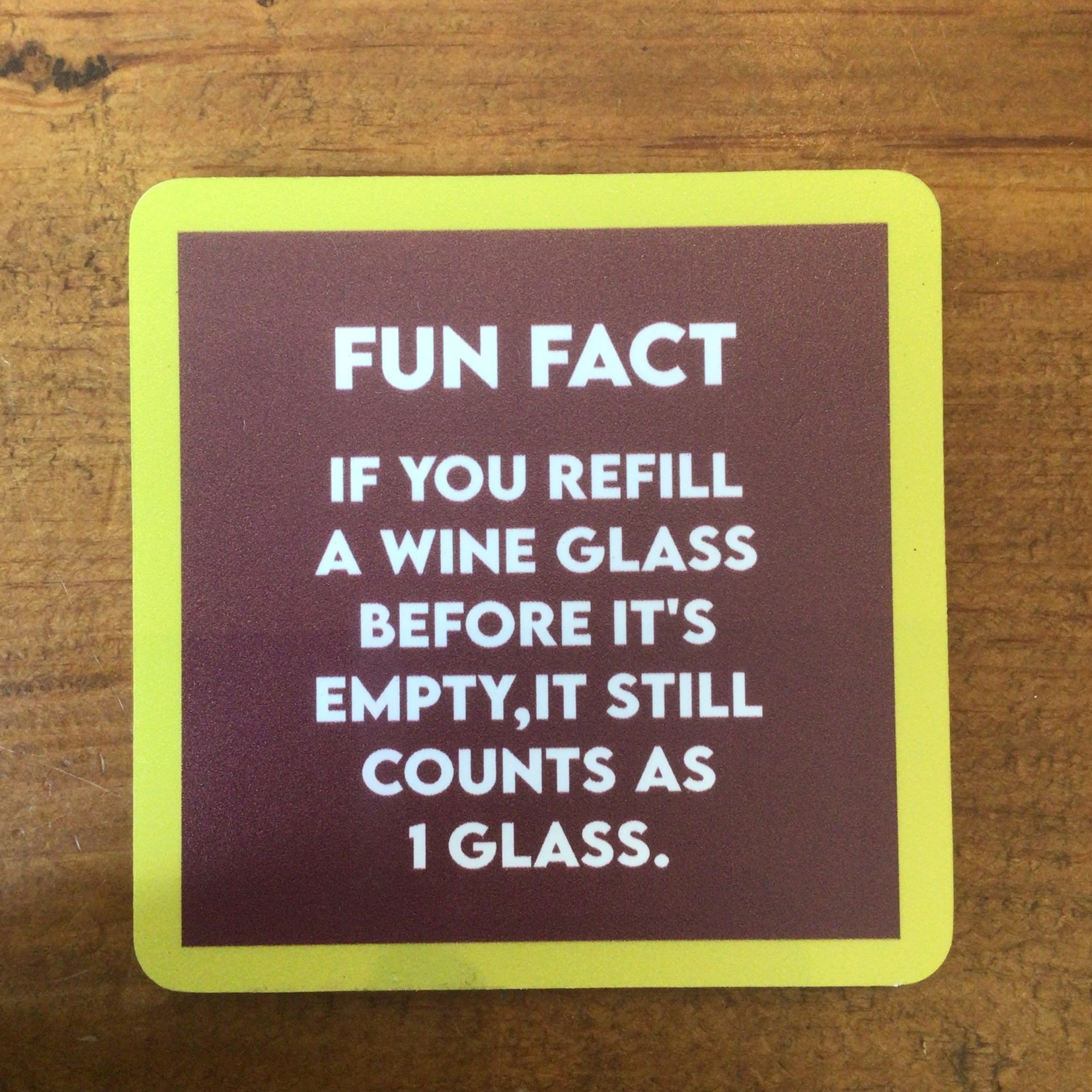 Drinks on Me Drinks On Me Coasters Wine