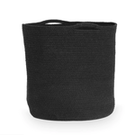 Pokoloko Cotton Utility Basket 16'' x 16" Black