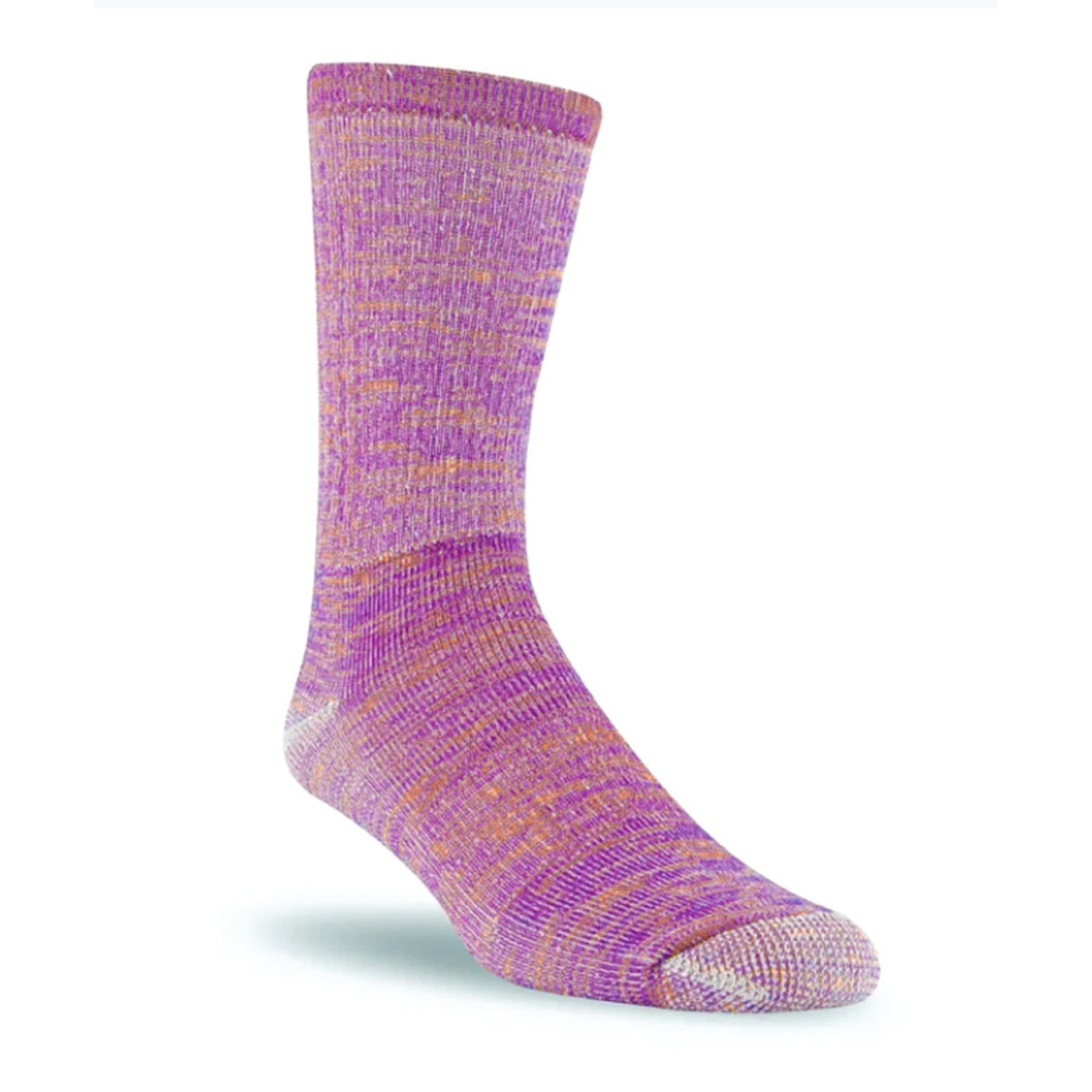 Uptown Sox Merino Wool Socks Orange/Purple
