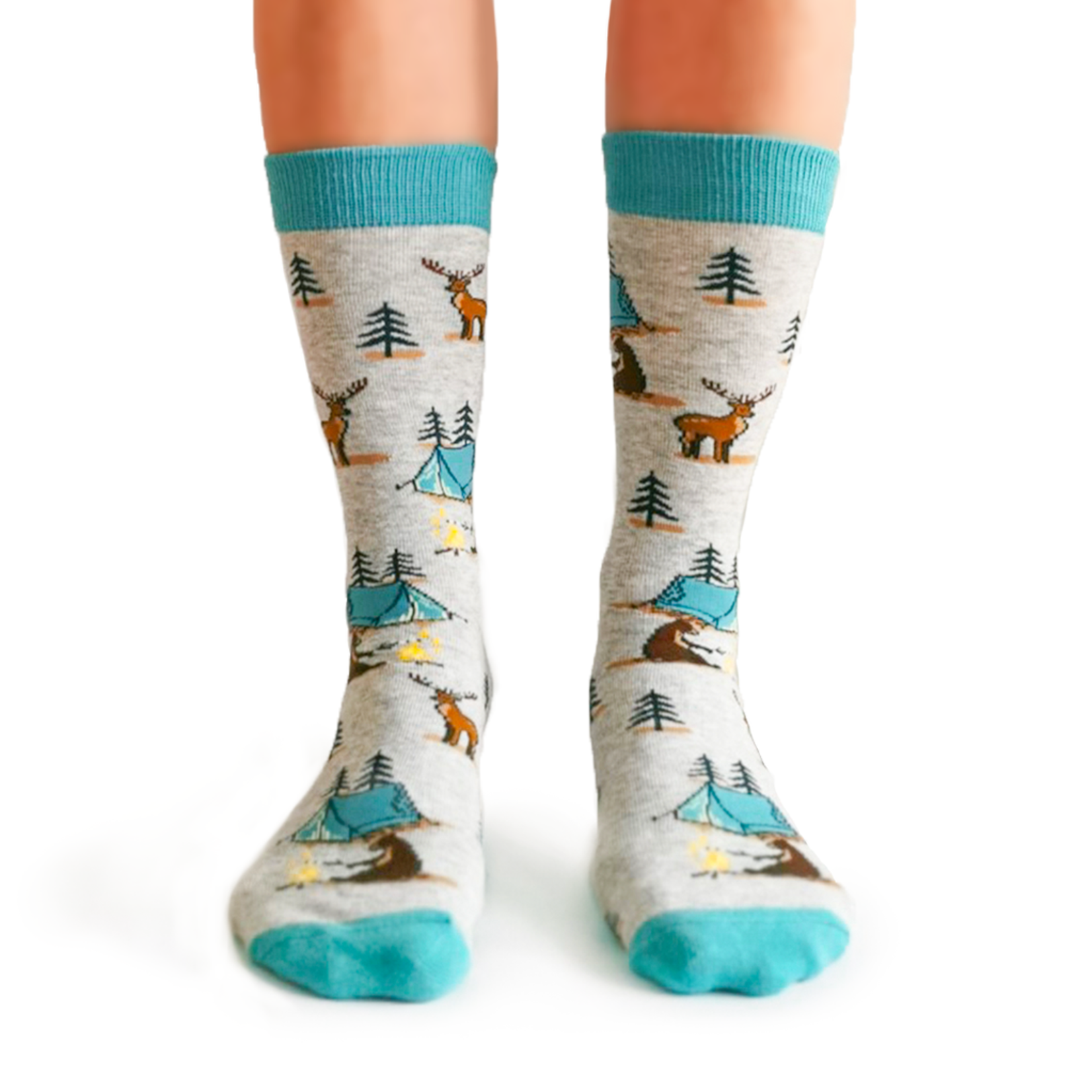 Uptown Sox Camping Queen Socks