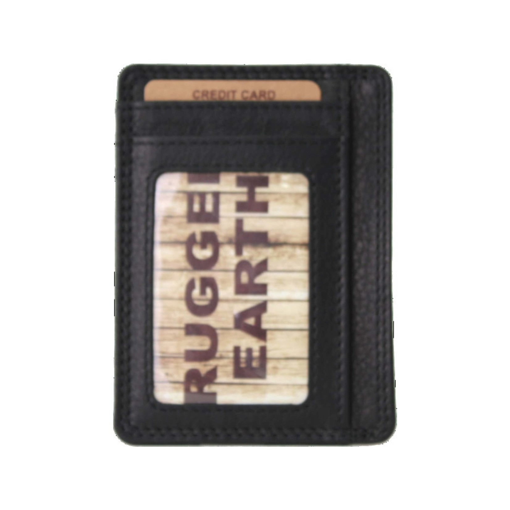 Rugged Earth Leather Credit Cardholder