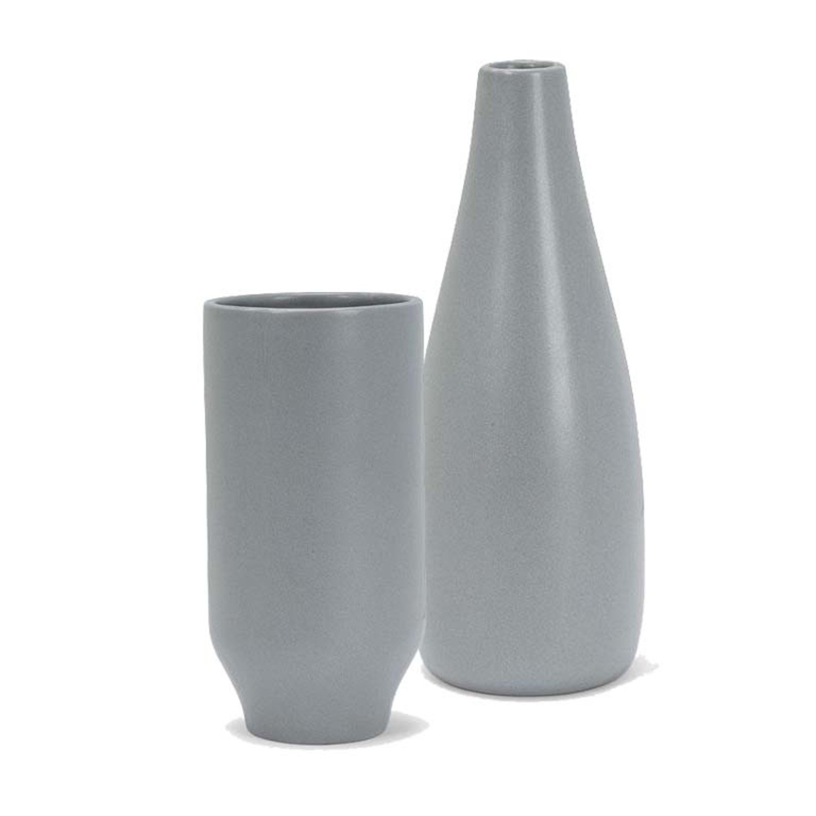 Grey Matte Vases