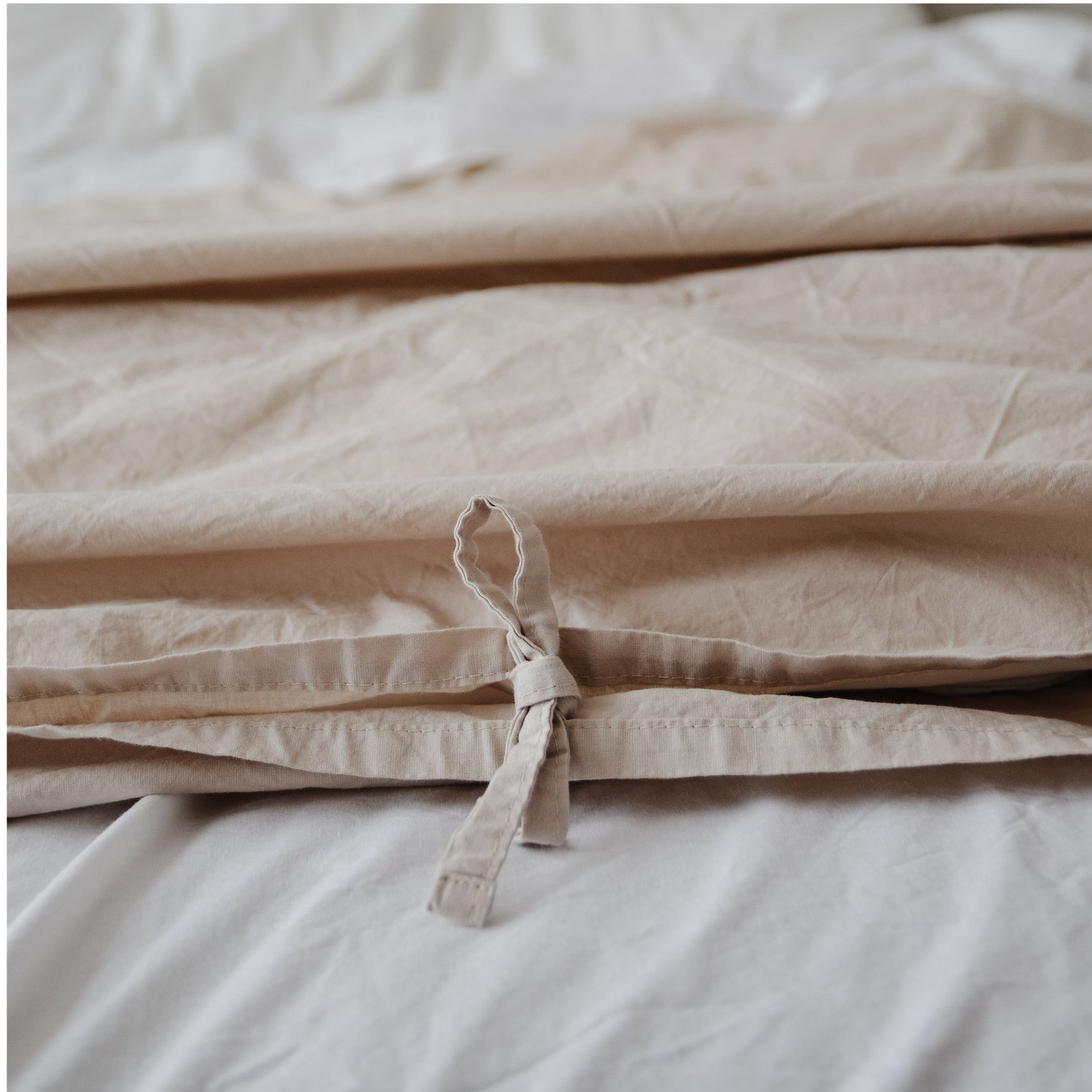 House of Jude Turkish Cotton Bedding Oat Milk