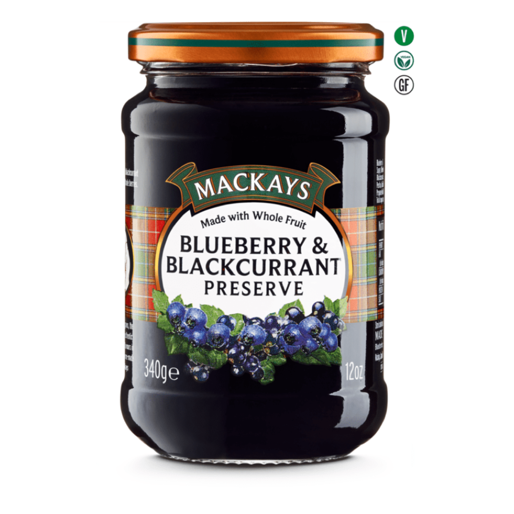 Mackays Blueberry and Blackcurrant Jam