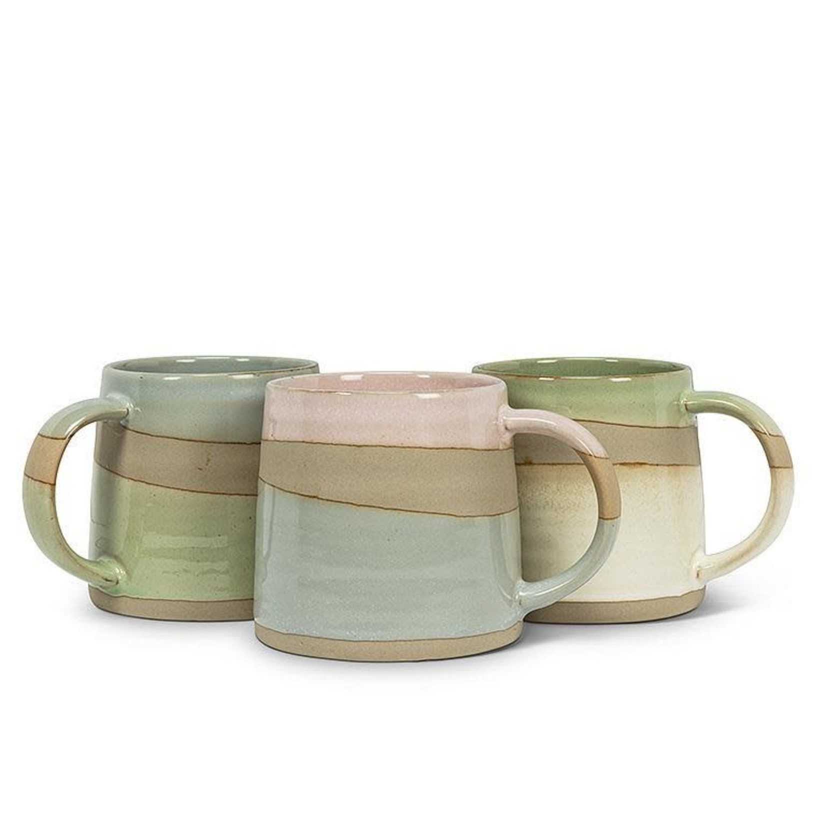 Rustic Style Pottery Mugs