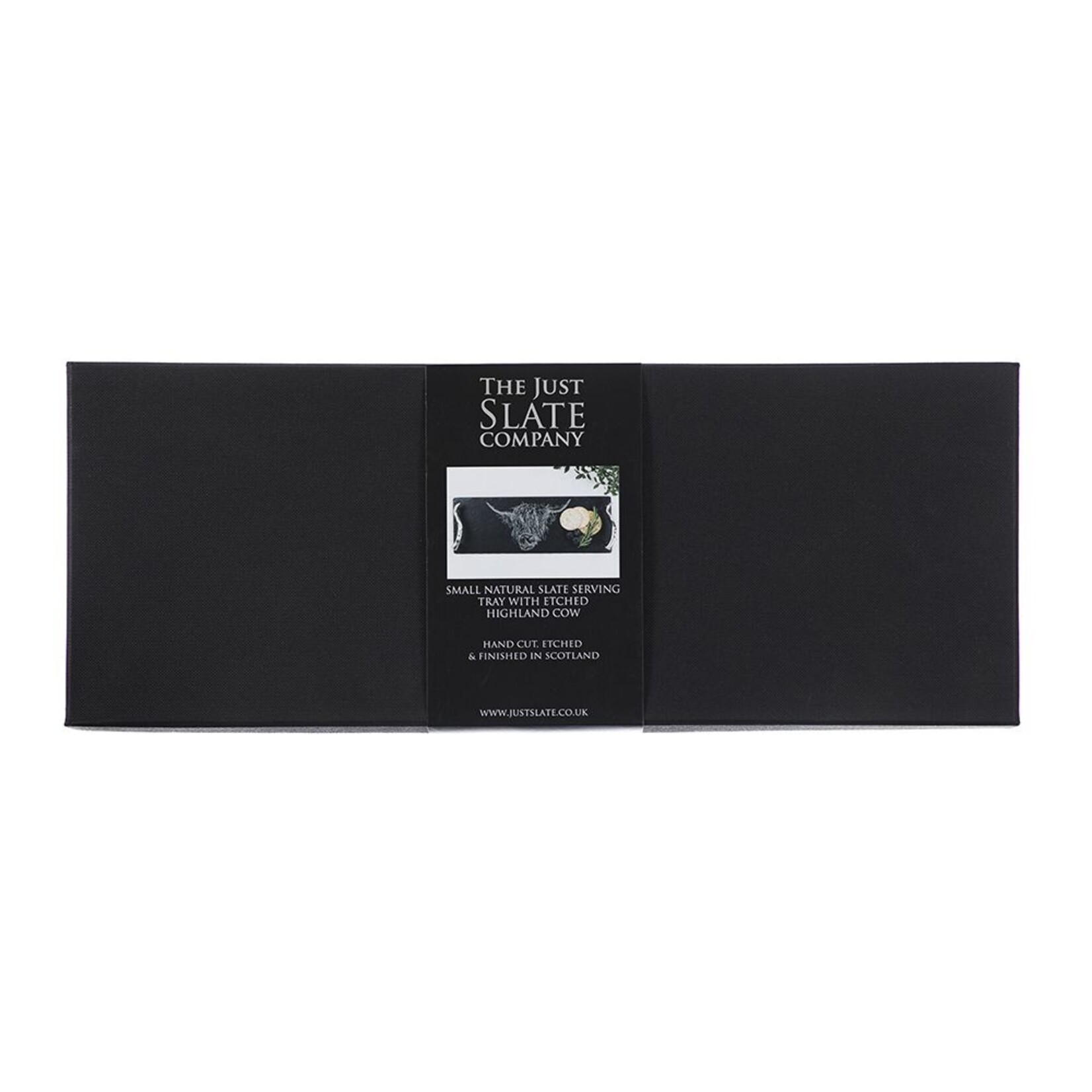 Selbrae House Slate Serving Tray Gift Boxed -Highland Cow