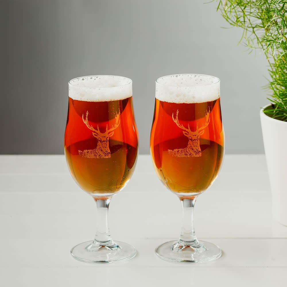 Craft Beer Glasses set of 2 Harbour Rose Boutique