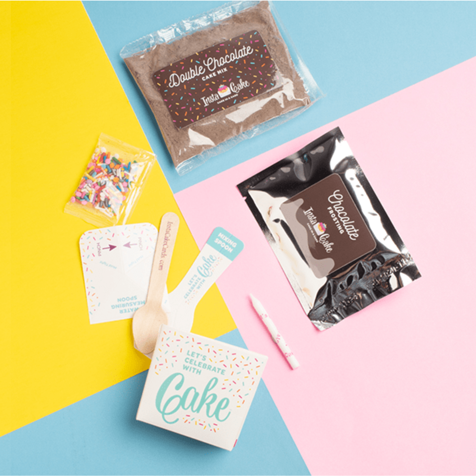 InstaCake Cards Celebration Cake Kits