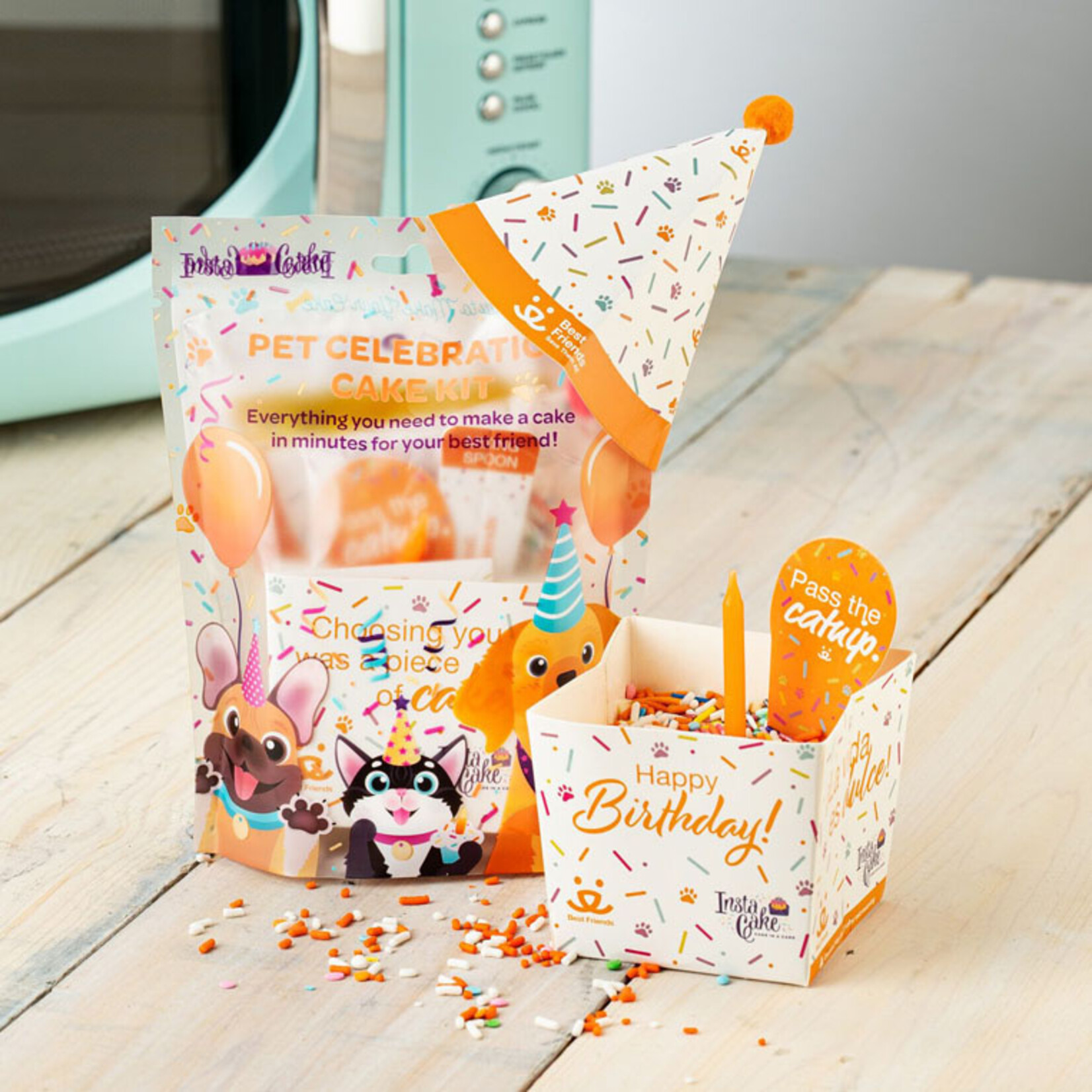 InstaCake Cards Celebration Cake Kits