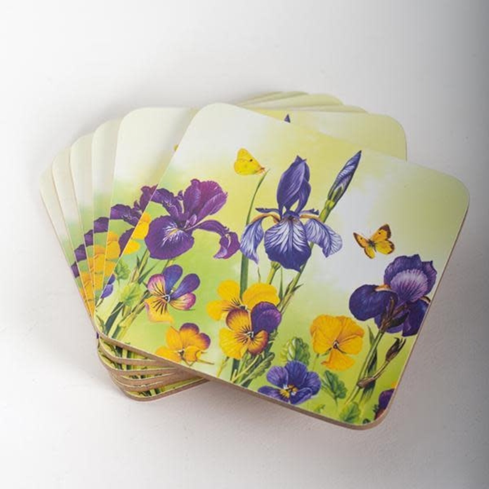 Floral Coasters, Set of 6