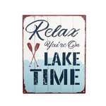 Lake Time Wall Plaque