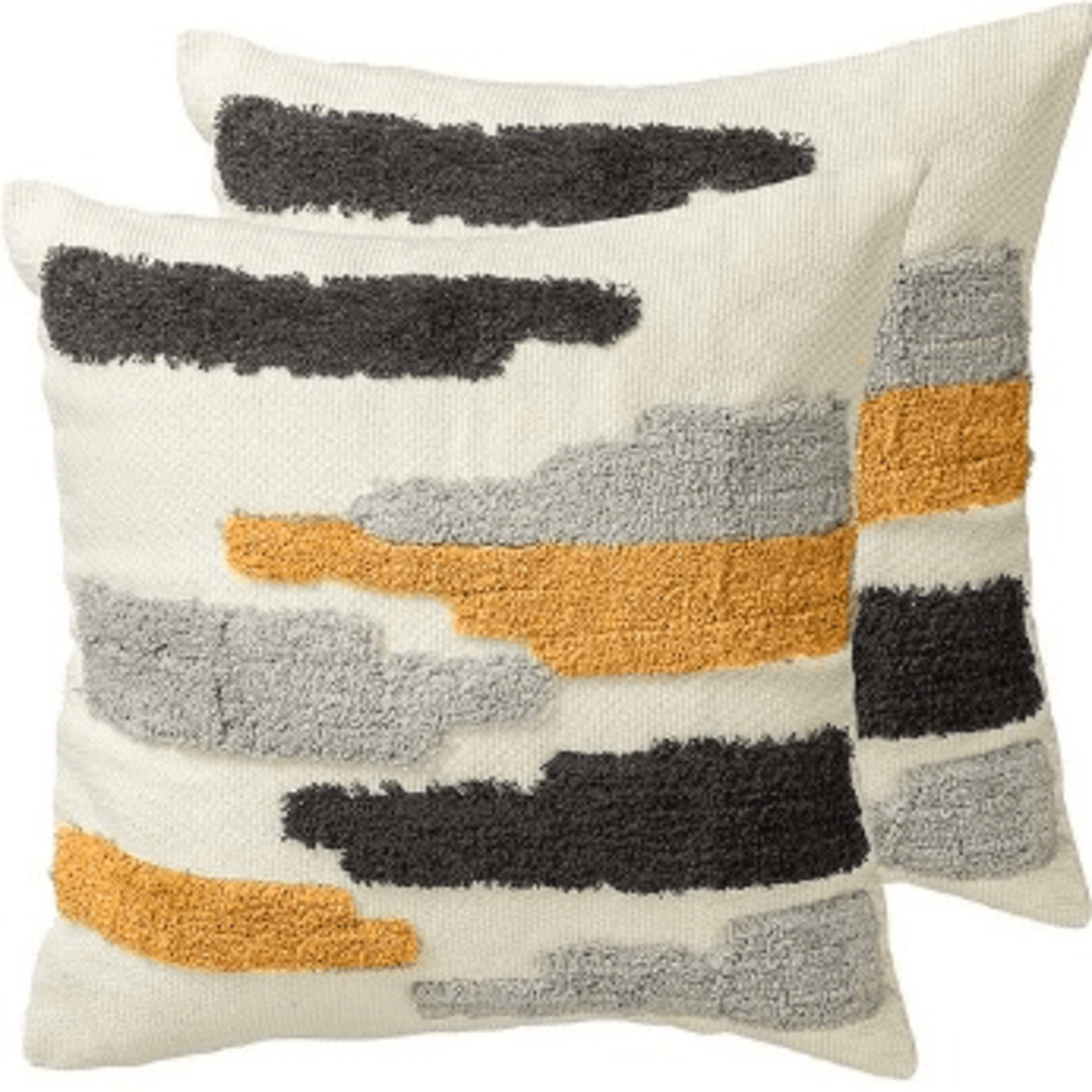 Brush Stripe Accent Pillow