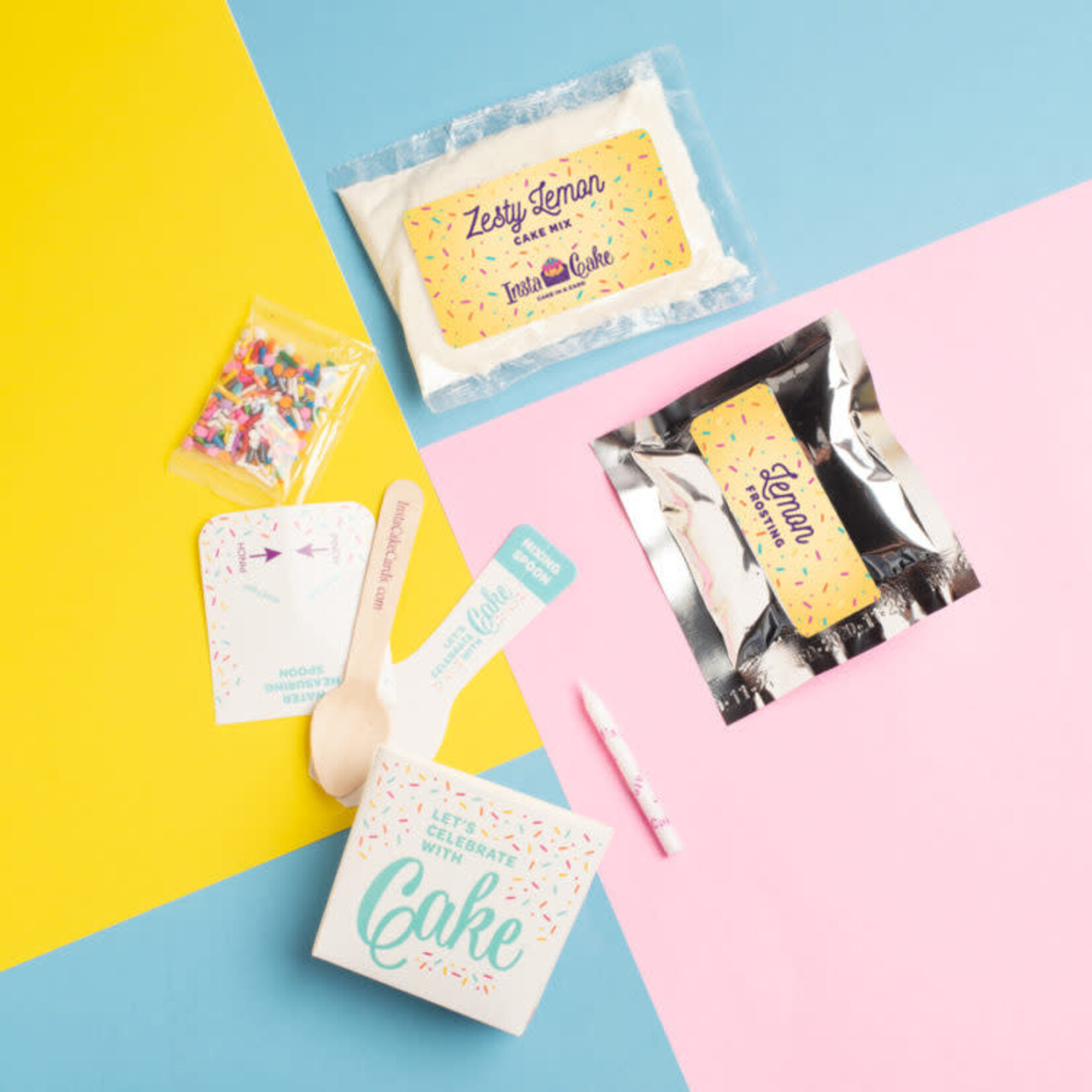 InstaCake Cards Celebration Cake Kits