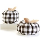 Plaid Plush Pumpkins