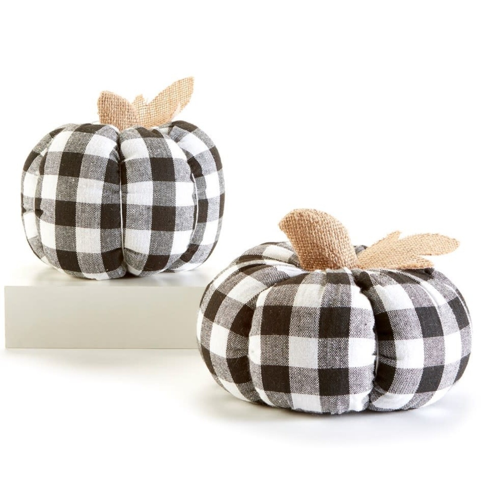 Plaid Plush Pumpkins