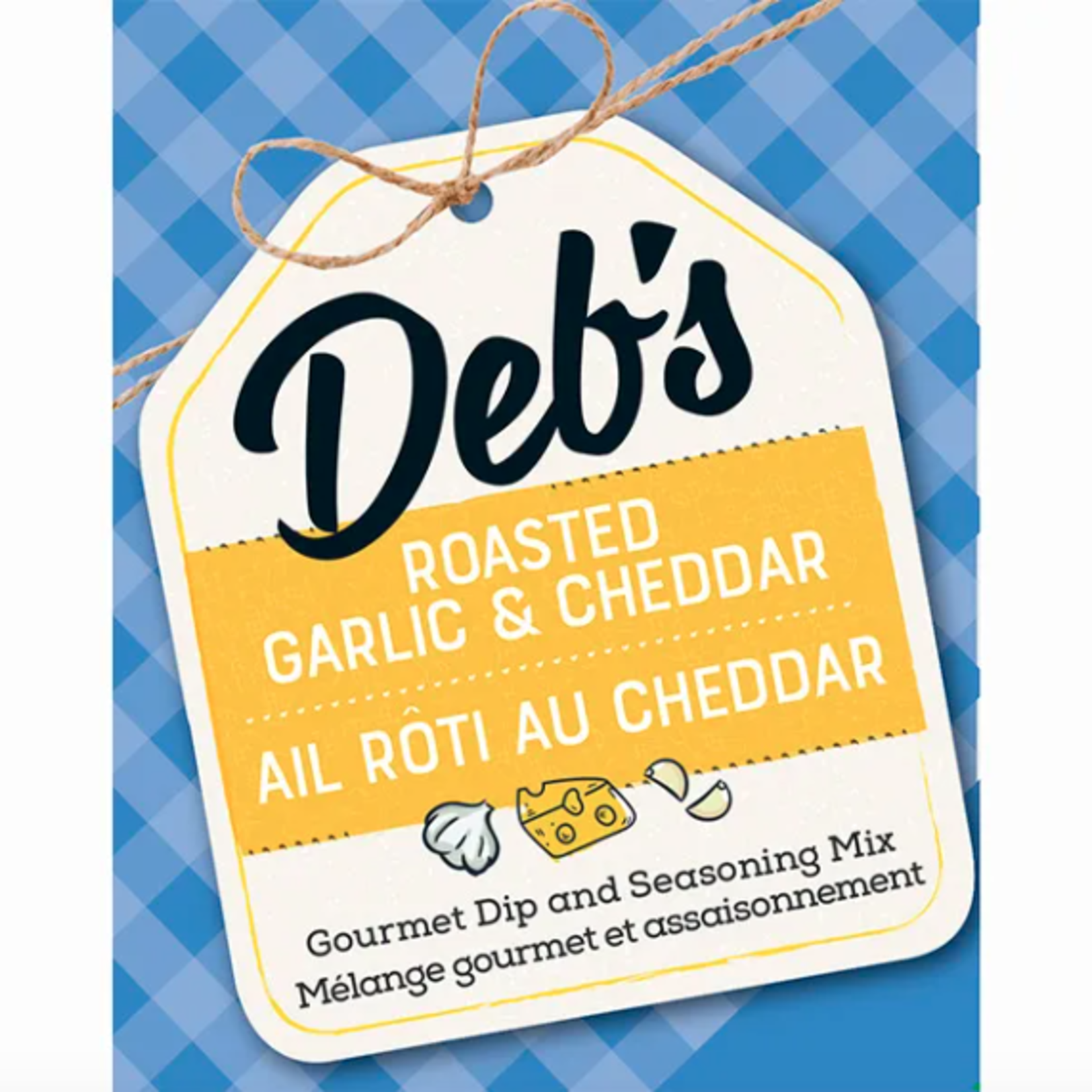 Deb's Dips Roasted Garlic & Cheddar Dip Mix