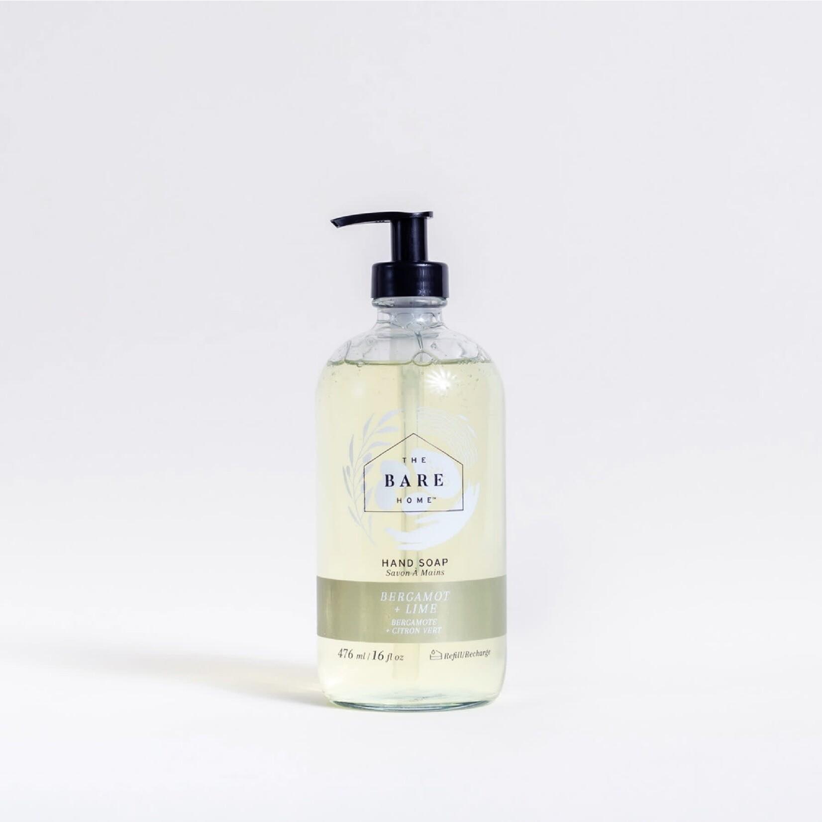 The Bare Home Hand Soap Bergamot & Lime