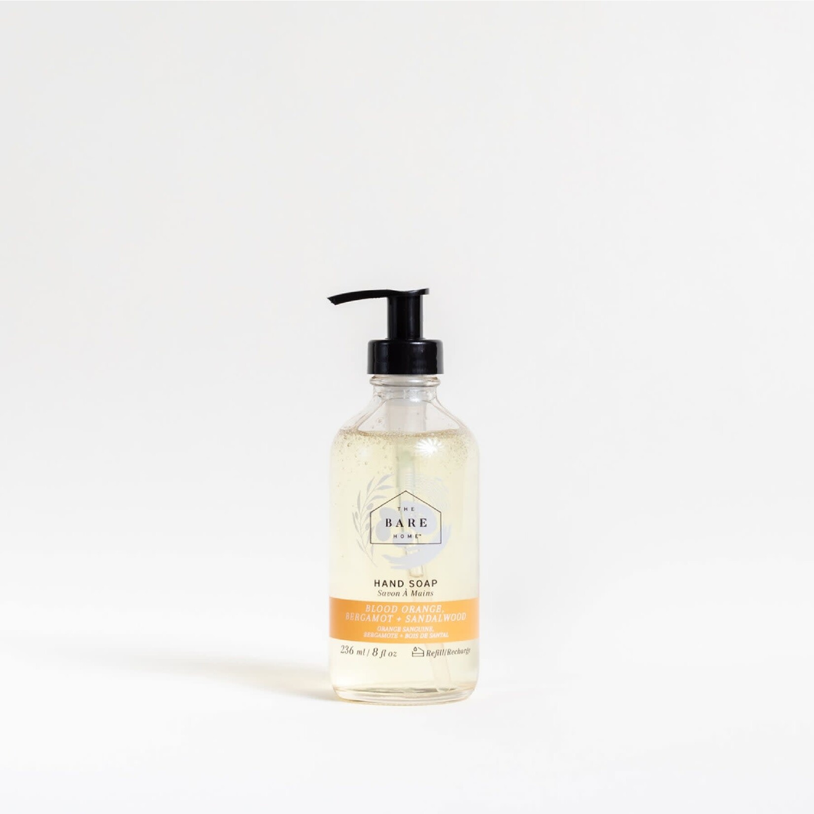 The Bare Home Hand Soap Blood Orange, Bergamot & Sandalwood