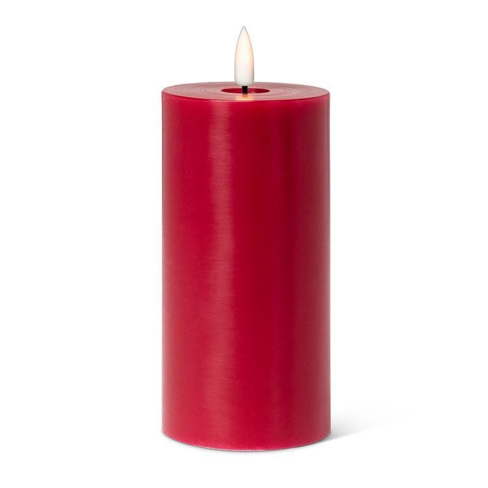 Red LED Pillar Candle