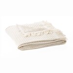 Brunelli Dael Reversible Cream Throw