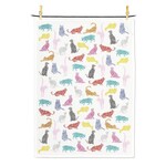 Speckle Cats Tea Towel