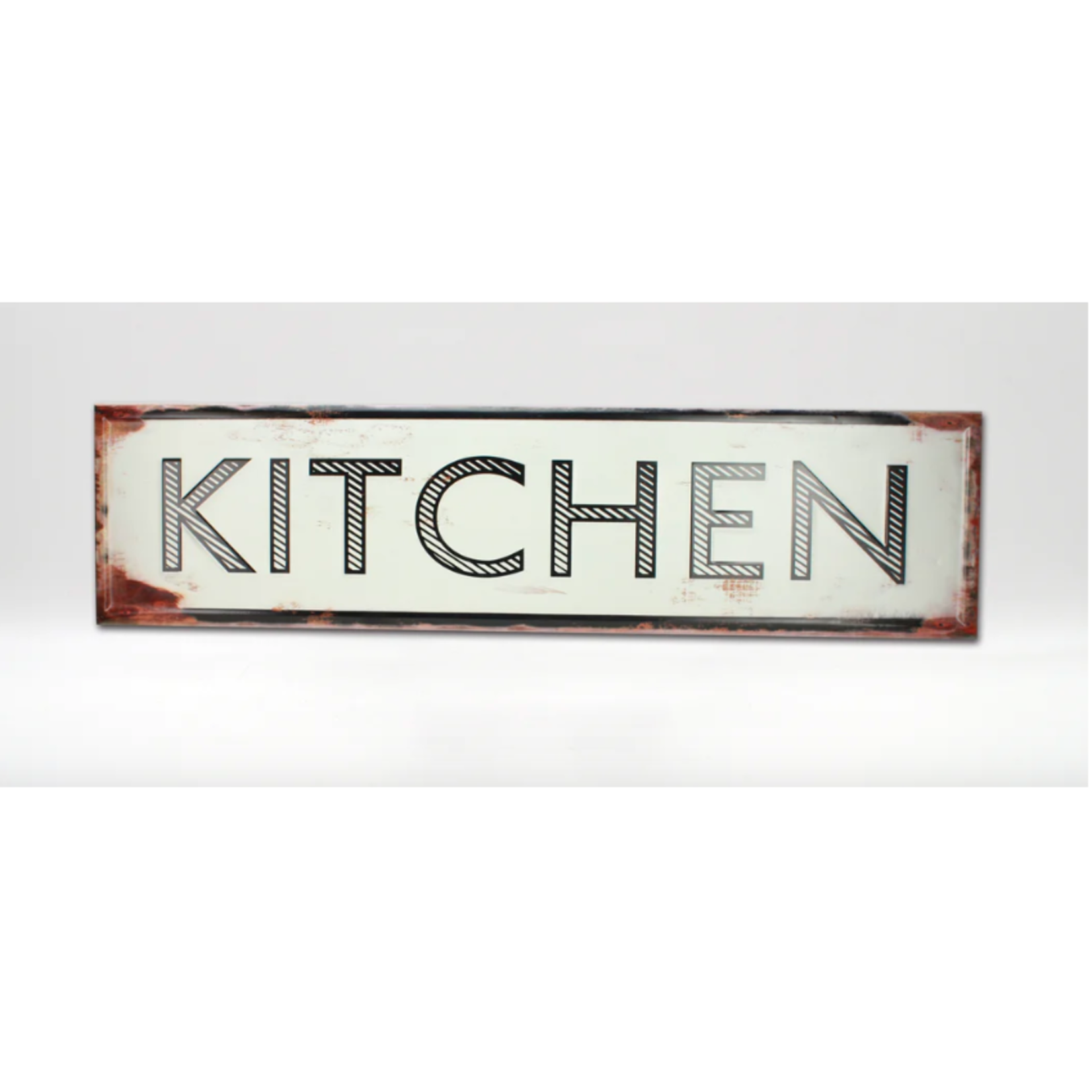 Large Metal Kitchen Sign (40" x 10")