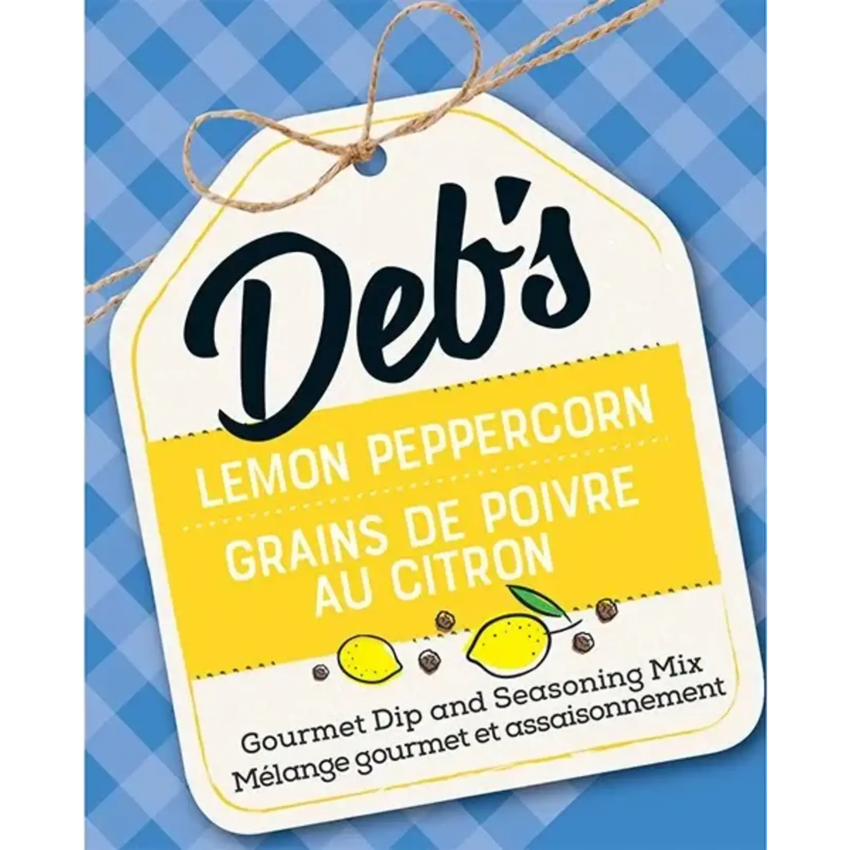 Deb's Dips Lemon Peppercorn Dip Mix