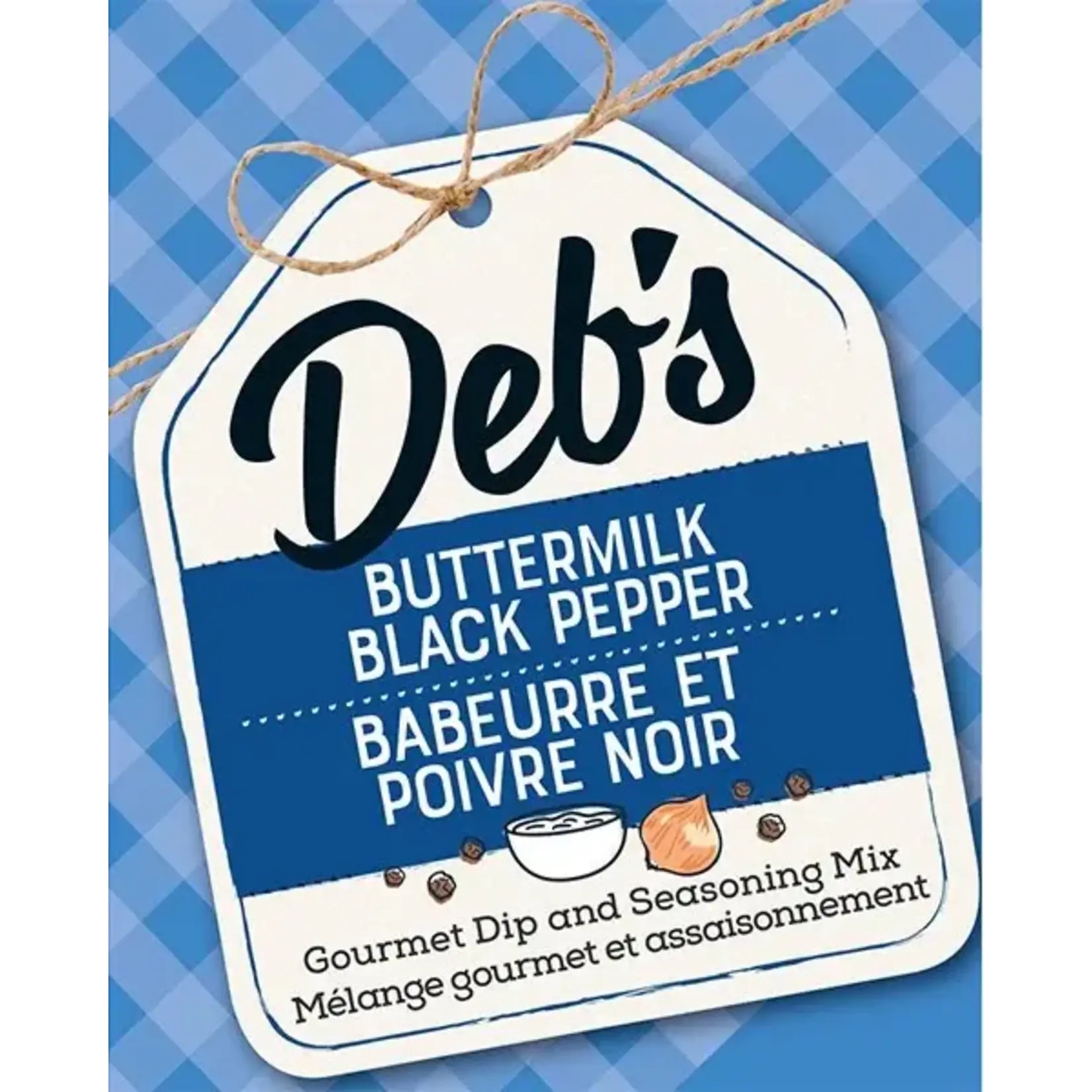 Deb's Dips Buttermilk Black Pepper Dip Mix