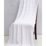 Cable 36 Throw White