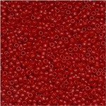 #15 TOHO SEED BEADS, OPAQUE PEPPER RED, 8 GRAMS, 1X1MM