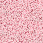 #15 TOHO SEED BEADS, OPAQUE LUSTER BABY PINK, 8 GRAMS, 1X1MM