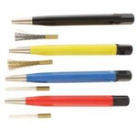 Fiberglass Scratch Brush Set, w/4 refills, soldering, 1oz