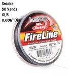 6lb Fireline, SmokeGgrey, 50 yards, 0.006"/0.15mm, 28gms/1oz