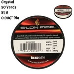 8lb S-Lon Fire, 50yds, Crystal, 0.007 inch/0.18 mm  Diameter, 28gms/1oz