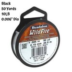 12lb Wildfire, Black, 50 yards, 0.008"/0.20mm Diameter, 28gms/1oz