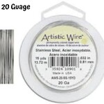 20 Gauge Stainless Steel Wire, 45ft/15yds